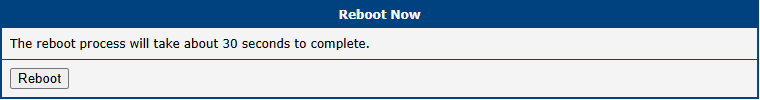 Reboot