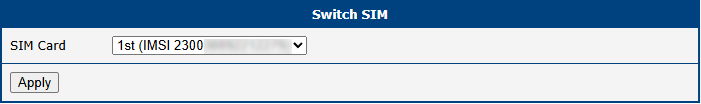 Switch SIM