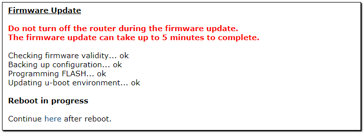 Process of Firmware Update