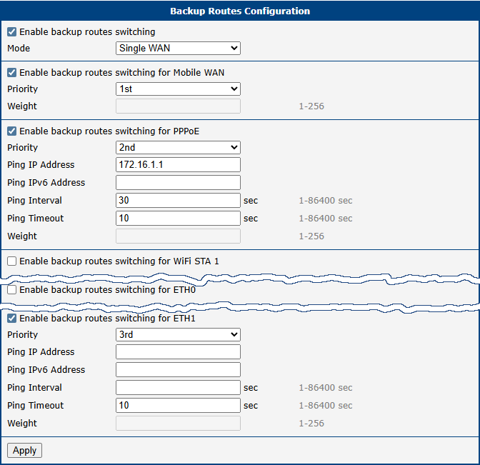 Example 3: GUI Configuration