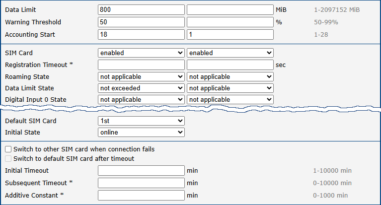 SIM Card Switching Example 2