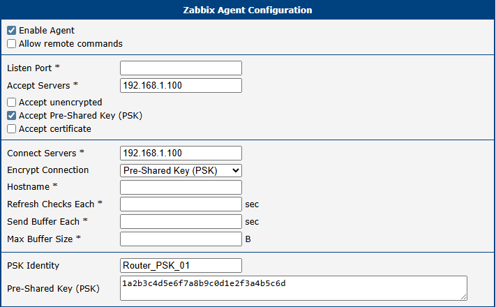 PSK encryption on the router
