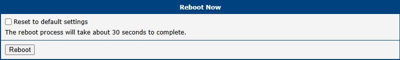 Reboot