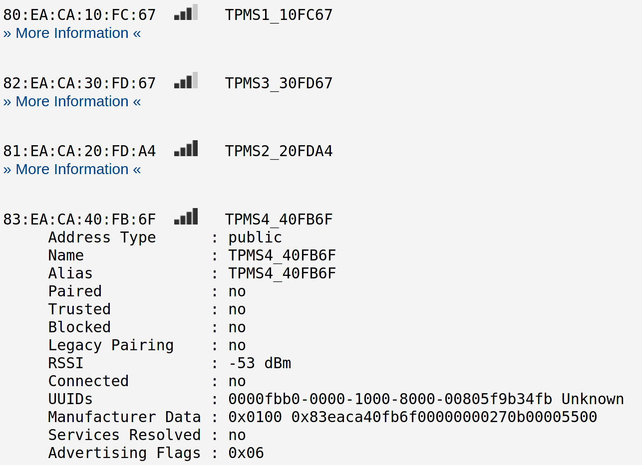 Sensor data