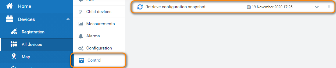 Config record