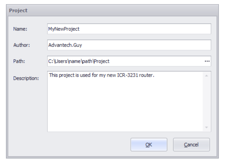Project Credentials