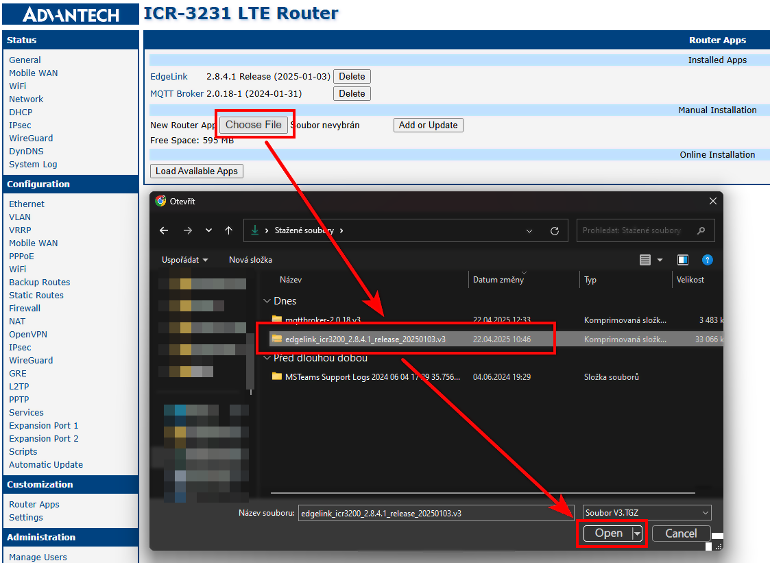 Router App