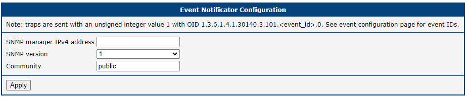 SNMP Version 1