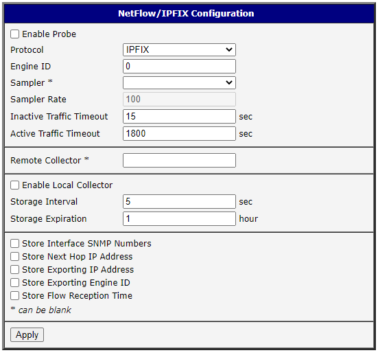 Global Configuration