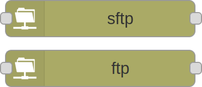 Additional FTP and SFTP nodes