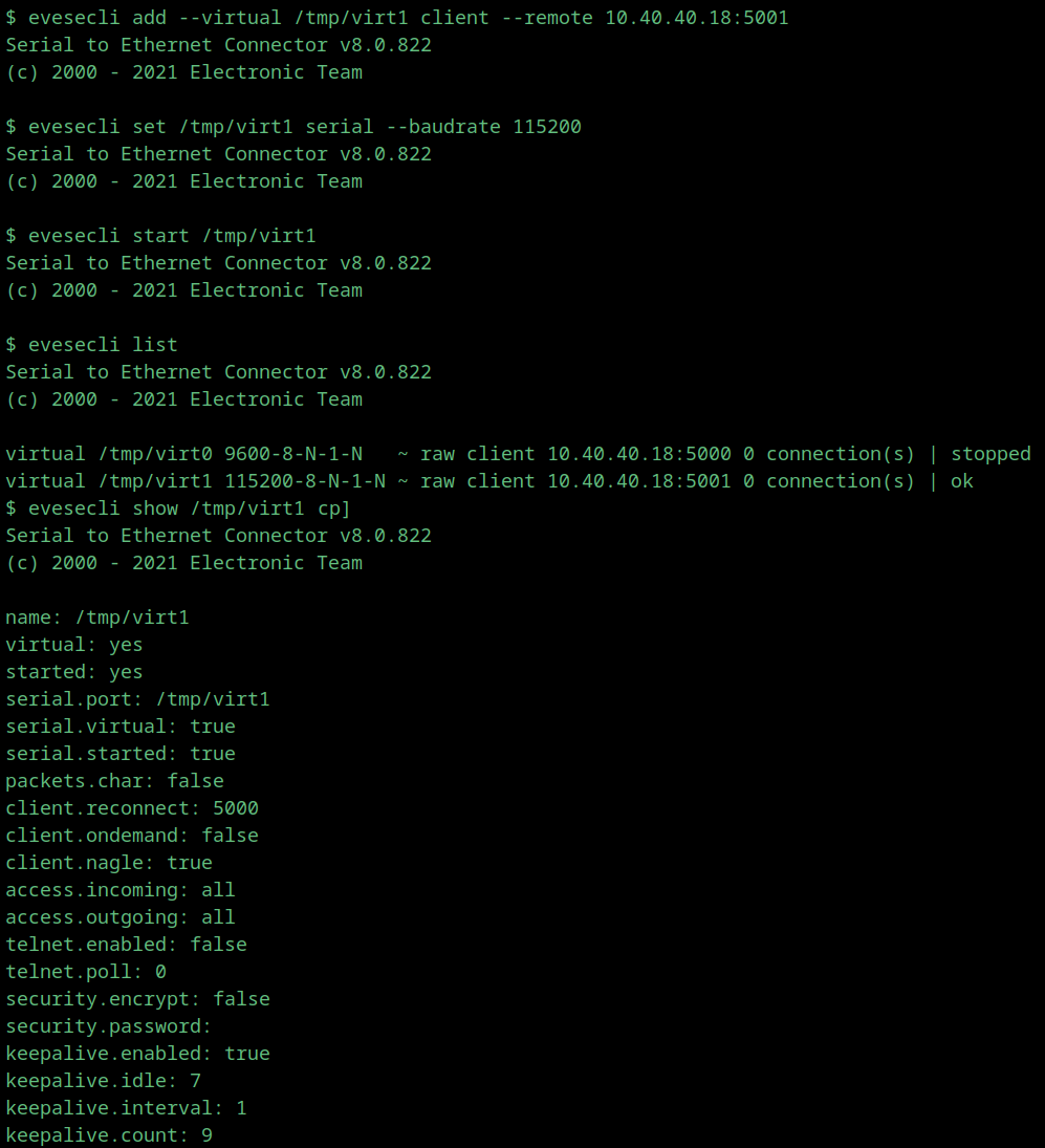 Example 3 — Linux CLI