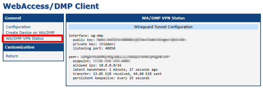 VPN Status